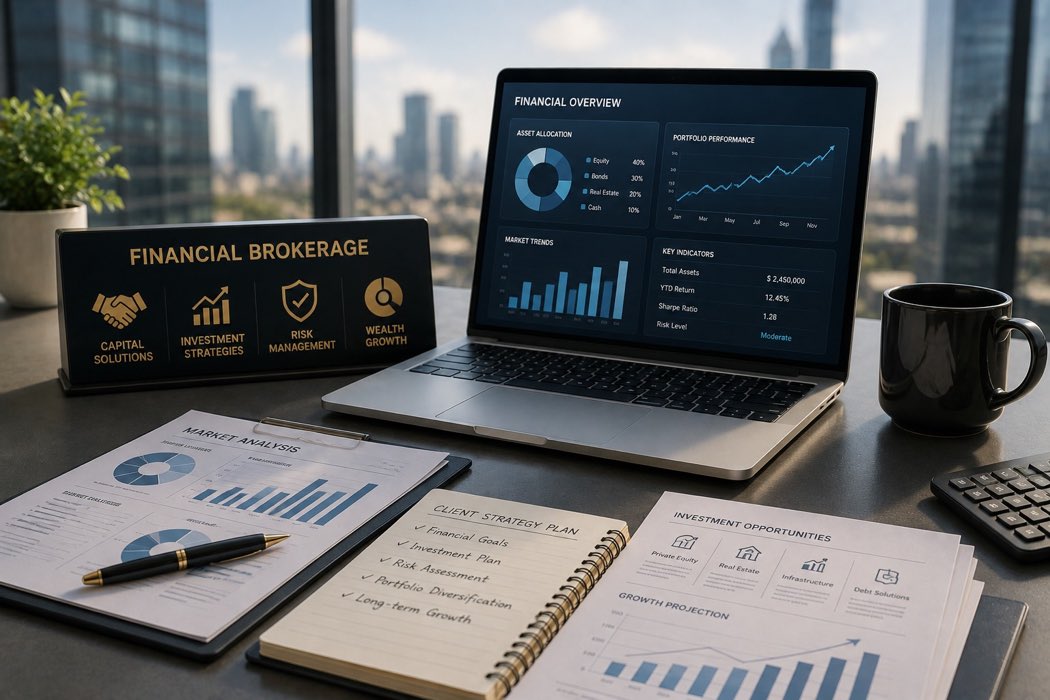 Financial brokerage client strategy