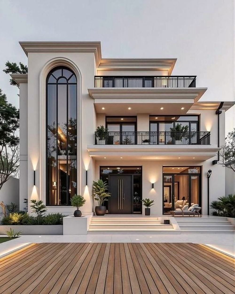 Completed villa in Dubai